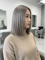 サクラ ビューティ ヴィレッジ(SAKURA Beauty village)&nbsp;髪質改善カラー　モノクロームベージュ