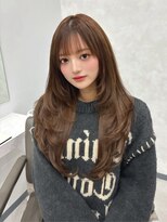 ヴェルア 四条烏丸 四条大宮(Velua) エクステ羽エクステレイヤーカット20代長さだし暗髪