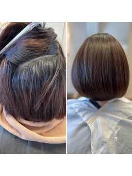 リスペクト マンボ(RESPECT MAMBO) 似合わせカット/ミディアムレイヤーカット/髪質改善/豊田