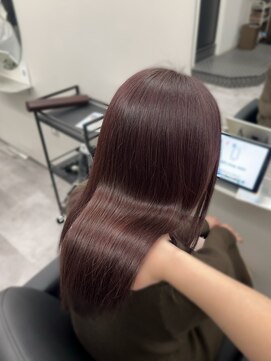 アイスプロドバイブルーム 木更津店(ice prod by bloom) イメチェン/ピンクベージュ/アンブレラカラー/前髪/木更津