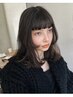 カット＋透明感カラー＋トリートメント　￥20400→