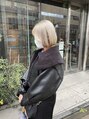 ガタカ(GATTACA) ブリーチ2回で可能なメンテナンスの楽なブロンドベージュ♪