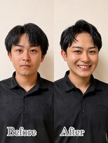 フェリーチェ 六本木店(Felice)&nbsp;メンズヘアセット ヘアメイク 結婚式 参列 就活 イベント