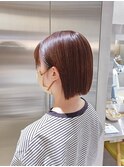縮毛矯正/艶髪/ストレートボブ/美髪/大人ボブ/30代40代
