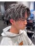 メンズカット+ハイライト+パーマ23650→21285