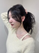 アンドカオマワリカットファム(Fann.)&nbsp;レイヤー 顔まわり 韓国風 神戸三宮元町 髪質改善 艶髪