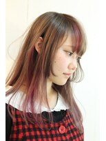 クリコ ヘアーデザイン(CLICQUOT hair design)&nbsp;少しのポイントカラーでおしゃれスタイル