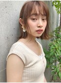 【Un ami】《増永剛大》　シースルーな質感、外ハネボブ