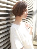 大人かわいいショートボブ
