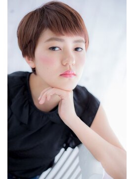 ミック ヘアアンドメイク アップ 駒込店(miq Hair&Make up) マニッシュ＆クール！マッシュショート