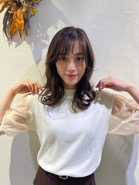 フォルテ 島田店 外ハネ　　ベージュブラウン