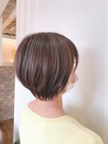 アロス ヘアー(Aross hair)&nbsp;ナチュラルショート[木更津駅/インナーカラー/ヘッドスパ]