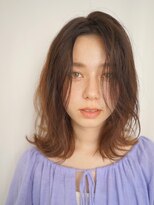 パール(PearL)&nbsp;《PearL》くすみピンクの抜け感ミディアムパーマ