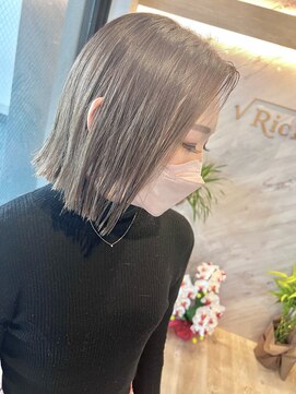 リシェイル(RICHAIR) ☆ブリーチ毛に縮毛矯正☆