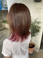 クルー(CREW)&nbsp;ピンクインナーカラー