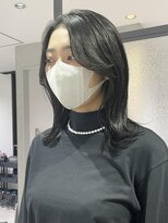 ヨーク(YOKE)&nbsp;【 YOKE 】顔周りレイヤー横顔美人サイドバング韓国ヘア