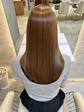 ロンド エスポワール 錦糸町(Lond espoir) 〇グレージュカラーシルキーベージュ酸熱トリートメント