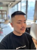 大人バーバーヘア