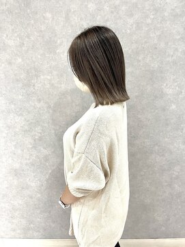 ムード タテマチ(mood tatemachi) ダークトーングレージュバレイヤージュ