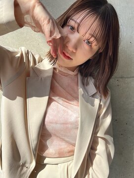 シエル 一社(cher) 軽やかSカールボブ