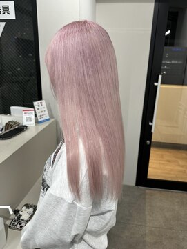 リグ 横浜(Lig.) ピンクカラー/ケアブリーチ/ブリーチ/ダブルカラー/ハイトーン