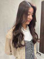 マッシュ 天王寺あべの(MASHU)&nbsp;艶×柔らかさ　イノアカラーラベンダーグレージュ