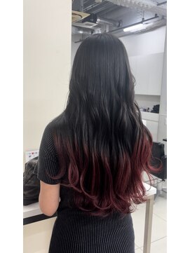 アライブ ハラジュク(ALIVE harajuku) 【ALIVE 夕貴】ローズピンクグラデーションカラー