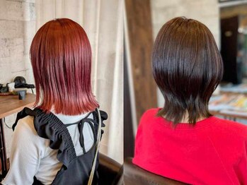 リラックスビューティサロン リバース 神戸(REBIRTH)の写真/【舞子駅海側徒歩1分】くせやうねりでお悩みの方も、髪質改善トリートメントで理想の髪質へ♪