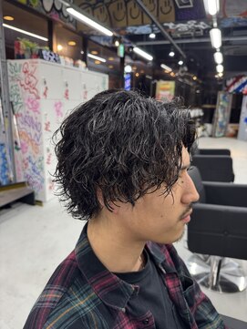 カーニー 錦糸町(kearny) ツイストスパイラル/メンズウルフ/波巻き/メンズパーマ