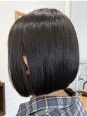 マッシュショート丸みショート黒髪ショートベリーショート40代