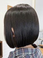 クラップス 横須賀中央店(CLAPS) マッシュショート丸みショート黒髪ショートベリーショート40代