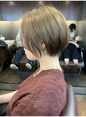 【畑中正敏】愛されショートボブ艶髪/似合わせカット