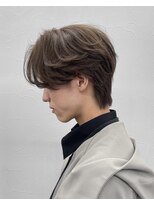 ソソ(soso)&nbsp;中明度の人気ベージュカラー/ニュアンスパーマ/韓国マッシュ