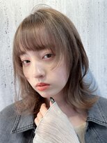 ウィズ 旭店(Wiz)&nbsp;顔まわりレイヤーウルフ・ハッシュカット