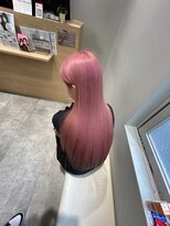 アヴァンス 京橋店(AVANCE)&nbsp;ストレートでも可愛いハイトーンピンク