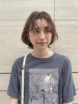 トイロ 中目黒(Toiro) ボブパーマ/外国人風パーマ/くるくるパーマ【大毛亮佑】