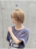 ボブ 20代30代40代ヘア 切りっぱなし 三ノ宮