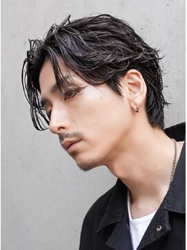 レタッチ バイ フィフス 天神大名(RETOUCH by fifth) 福岡天神メンズフェザーパーマフェザーショートスパイラルパーマ