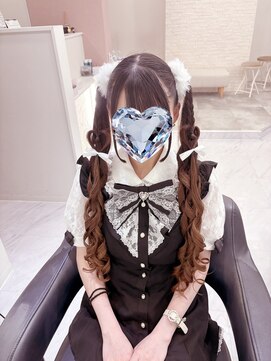 クラン 梅田店(clan) ハートツインテール/梅田ヘアセット