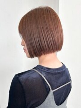 ピロ(piilo) チルココアブラウン×ボブ