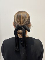 コンクス(CONKS)&nbsp;お呼ばれカチモリヘアアレンジ