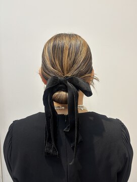 コンクス(CONKS) お呼ばれカチモリヘアアレンジ