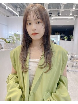 フィルムス 表参道(FILMS) 姫カットレイヤー/レイヤーカット/韓国風巻き/顔周り/表参道