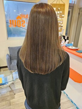 リップソウル(RIP SOUL) 《RIP SOUL》ブリーチなしダブルカラー オリーブグレージュ