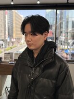 ソソ(soso) メンズセンターパート