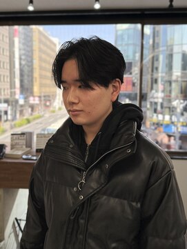 ソソ(soso) メンズセンターパート