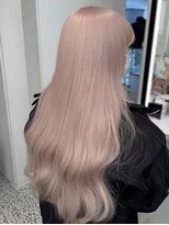 ネハス 名古屋栄店(nehus.)&nbsp;ミルクティー/ブリーチカラー/ウルフカット/レイヤーカット