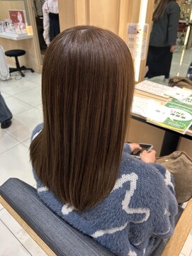 フェイス 伊勢原(FACE。) 赤みなしベージュカラー