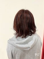 カラープラス 金沢店&nbsp;全体染め／ピンク／暖色／おしゃれ染め