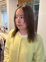 ネオリーブ チロル 横浜西口店(Neolive CiroL.) ハイトーン 柔らかミルクティーベージュカラー 大人可愛い